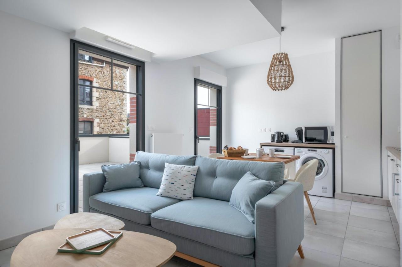 50M De La Plage, Bel Appartement Pour 4 เปลเนิฟ-วัล-อ็องเดร ภายนอก รูปภาพ