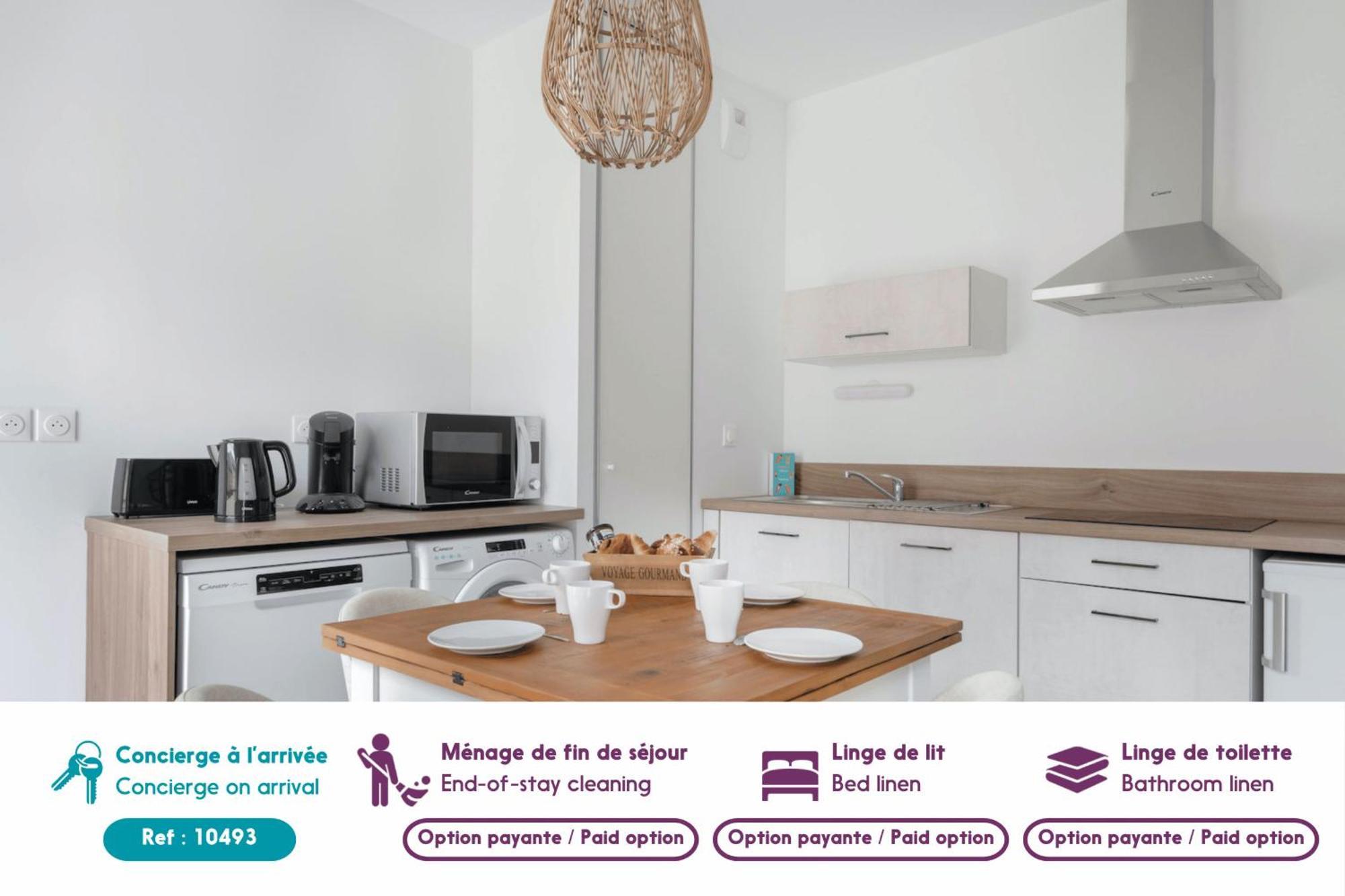 50M De La Plage, Bel Appartement Pour 4 เปลเนิฟ-วัล-อ็องเดร ภายนอก รูปภาพ